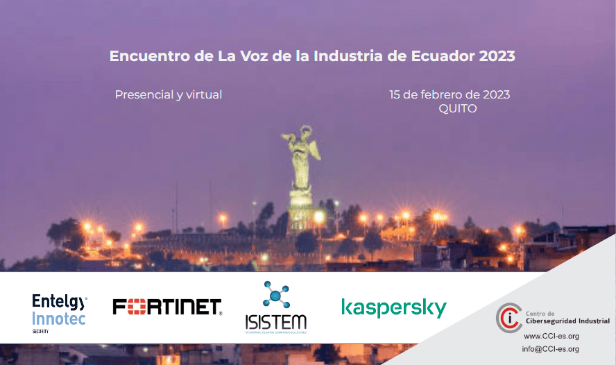 Encuentro de la Voz de la Industria de Ecuador (Quito) 2023