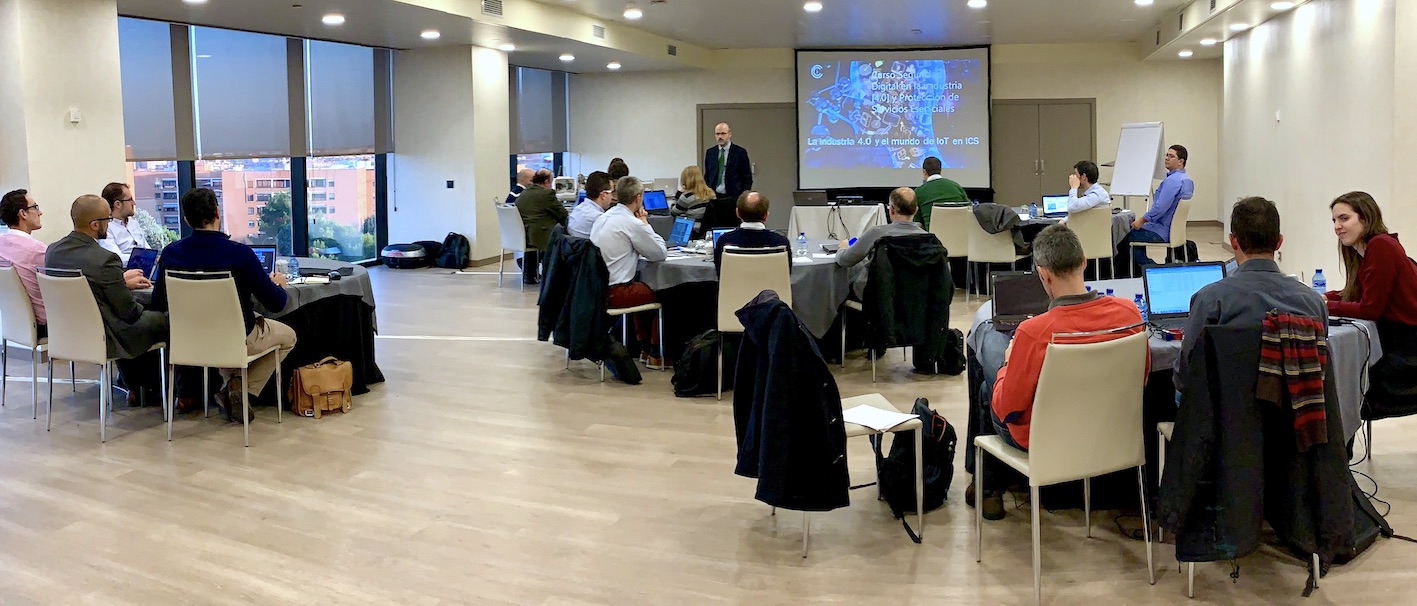 CCI held in November the XVII edition of the Multidisciplinary course of Digital Security in Industry [4.0] and protection of essential services