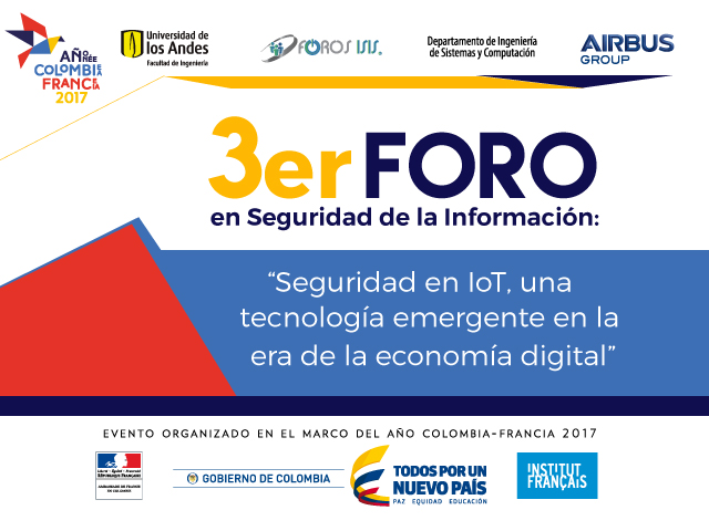 El Experto CCI y Coordinador del Centro en Colombia, Diego Zuluaga, participa en el 3er Foro en Seguridad de la Información